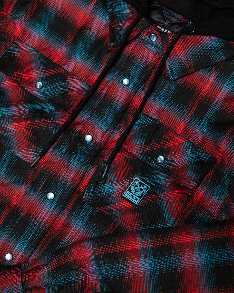 DIMENSION HOODED FLANNEL JACKET - YOUTH – Dixxon Canada