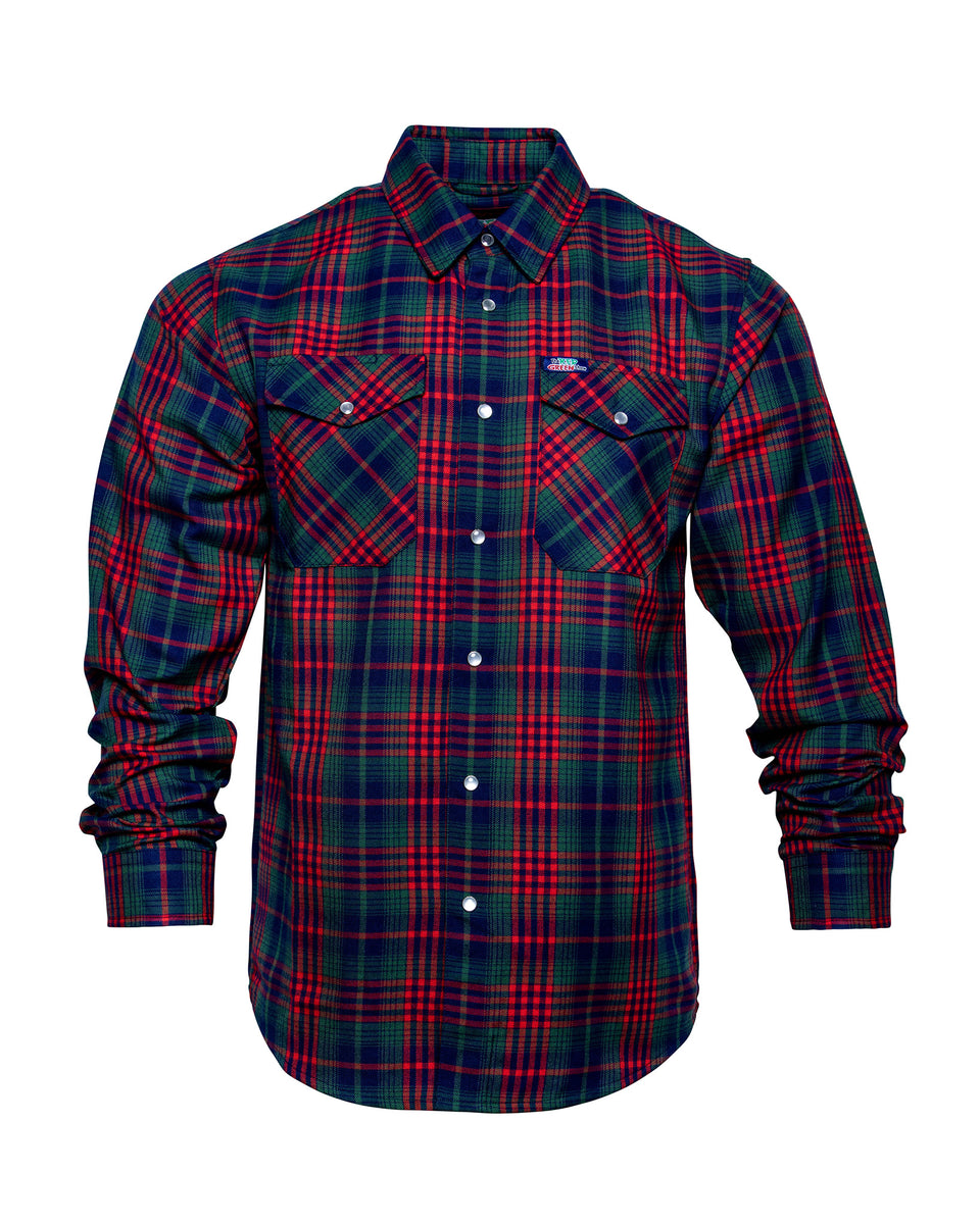 トップス GREEN CLOTHING WOOL FLANNEL SHIRTS RED GREEN 2024 FLANNEL - MENS – Dixxon Canada