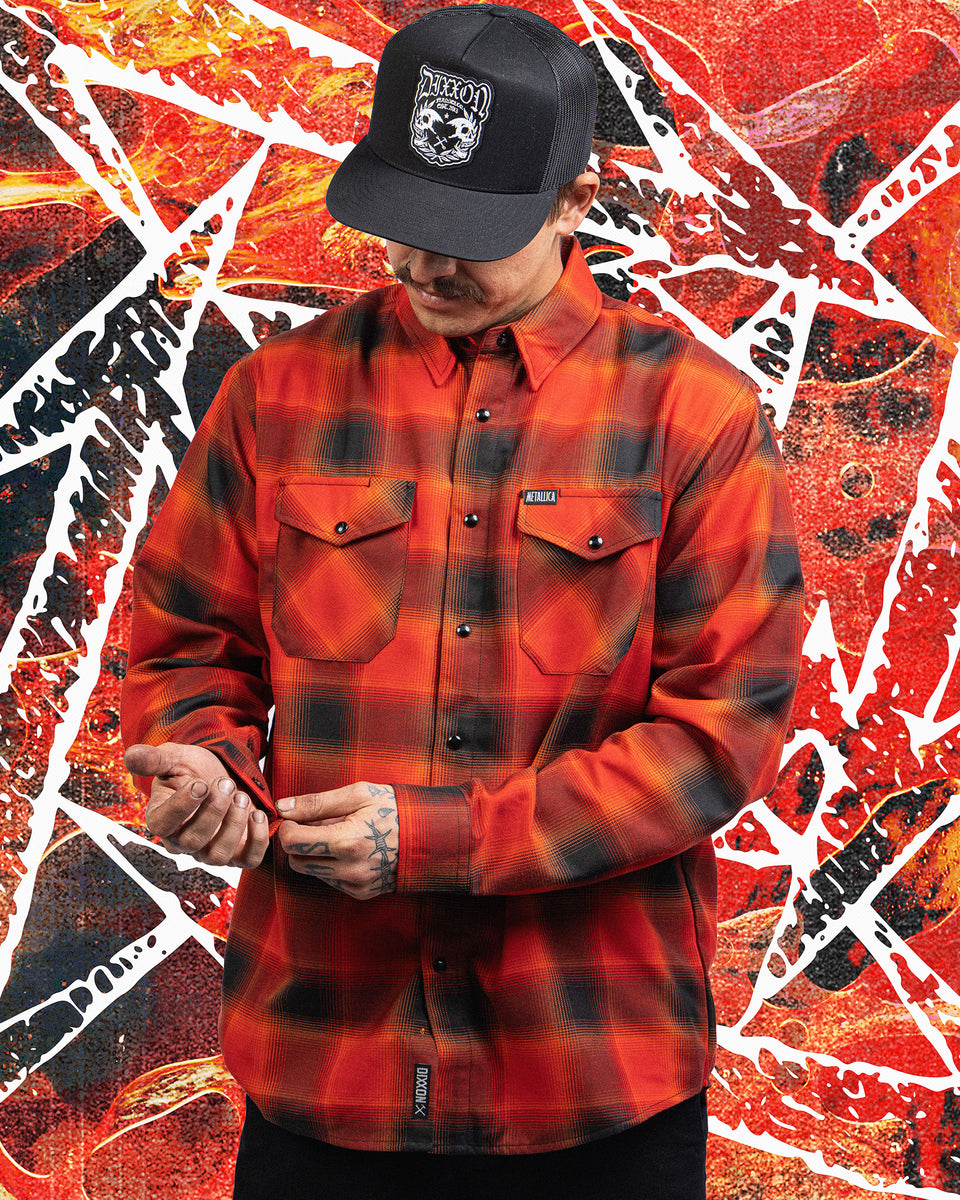 METALLICA - LOAD FLANNEL - MENS – Dixxon Canada