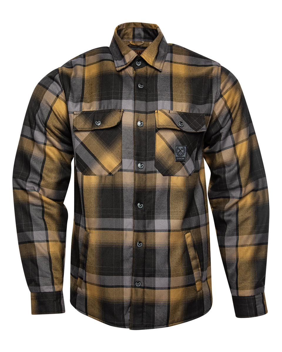 THE KNOX SHERPA LINED FLANNEL JACKET - MENS – Dixxon Canada