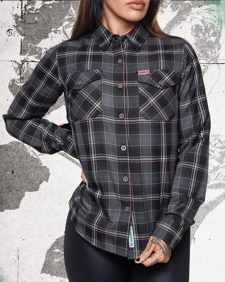 SHINEDOWN EI8HT FLANNEL - WOMENS – Dixxon Canada