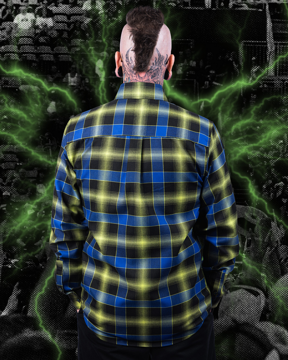 SUICIDAL TENDENCIES ADRENALINE ADDICT FLANNEL - MENS – Dixxon Canada
