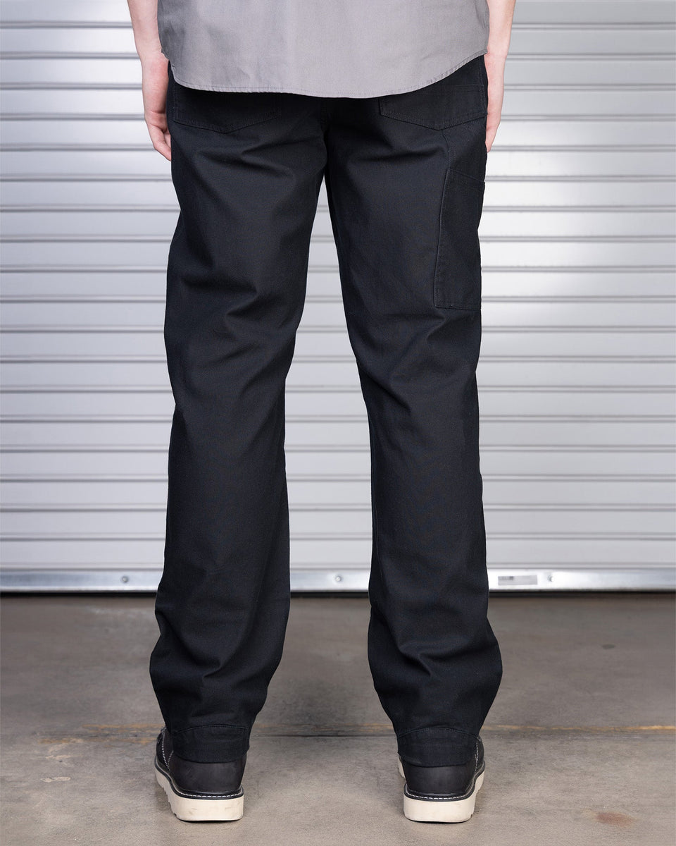 CANVAS WORK PANTS BLACK - MENS – Dixxon Canada