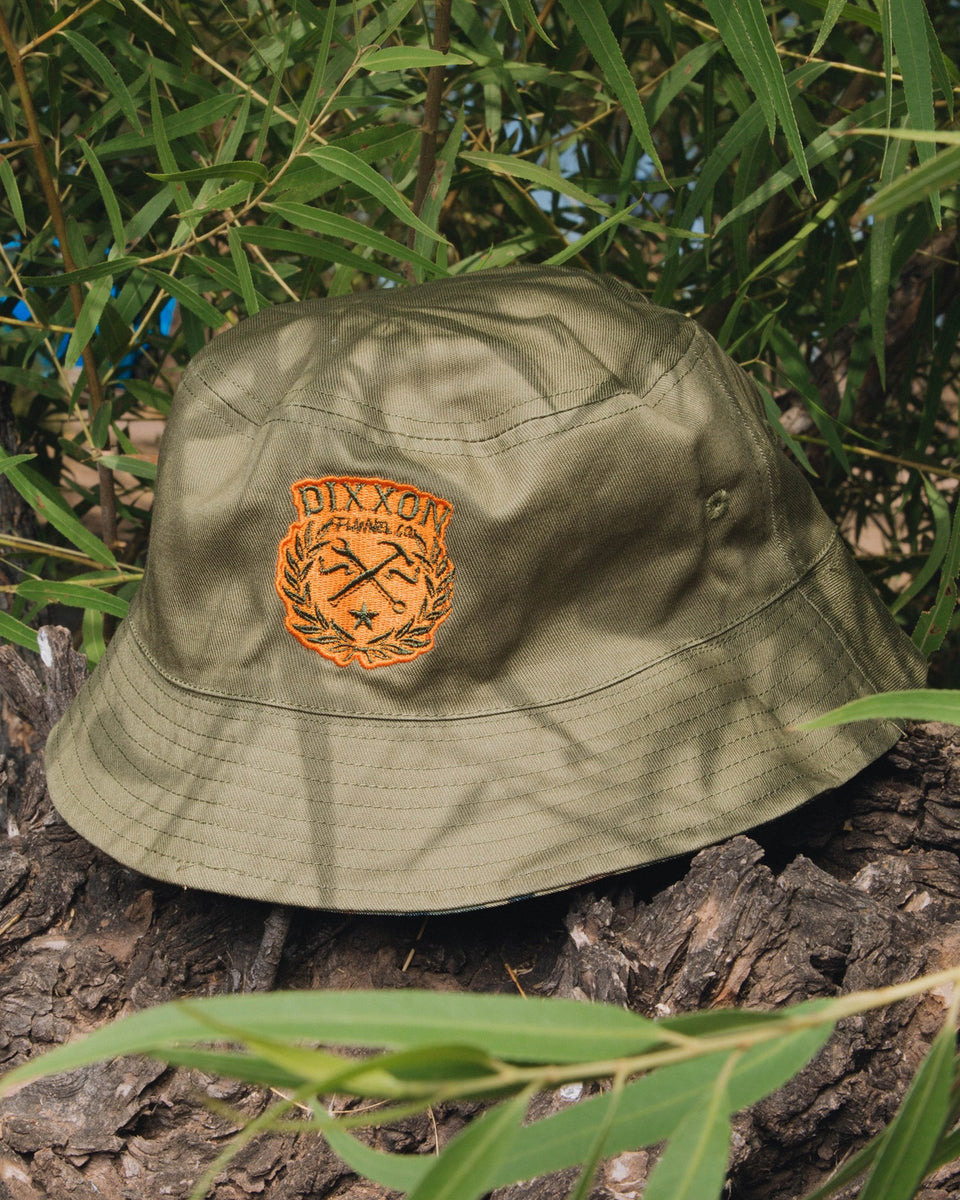 CAMO REVERSIBLE BUCKET HAT – Dixxon Canada