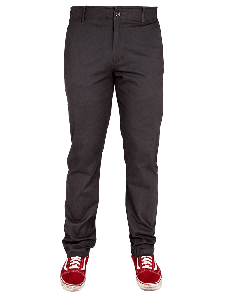 CHINO PANTS CHARCOAL - MENS – Dixxon Canada CHINO PANTS CHARCOAL - MENS – Dixxon Canada