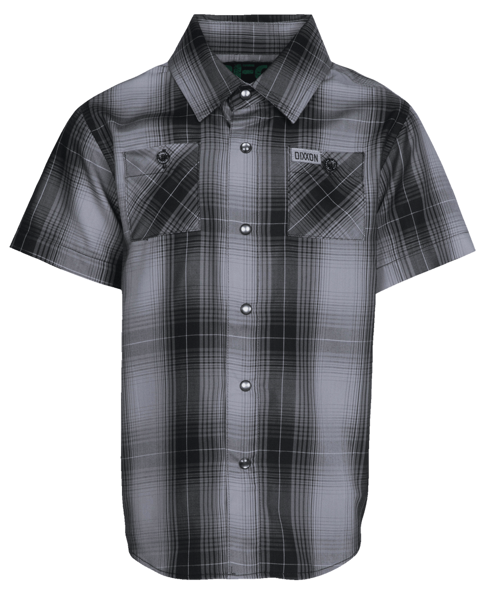 Nation Bamboo Short Sleeve Button Up Youth Dixxon Canada 1495