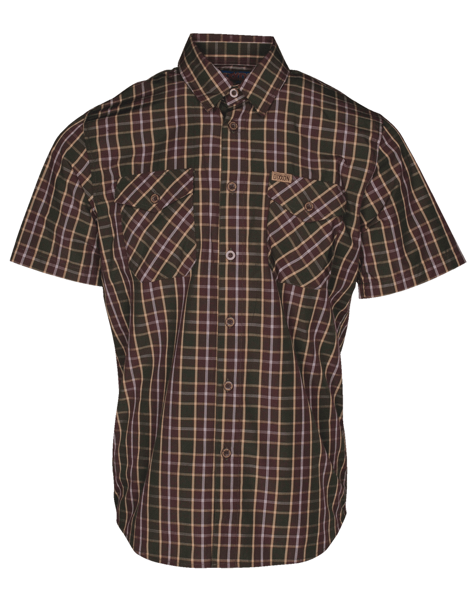 SCOTCH BAMBOO SHORT SLEEVE BUTTON UP MENS Dixxon Canada