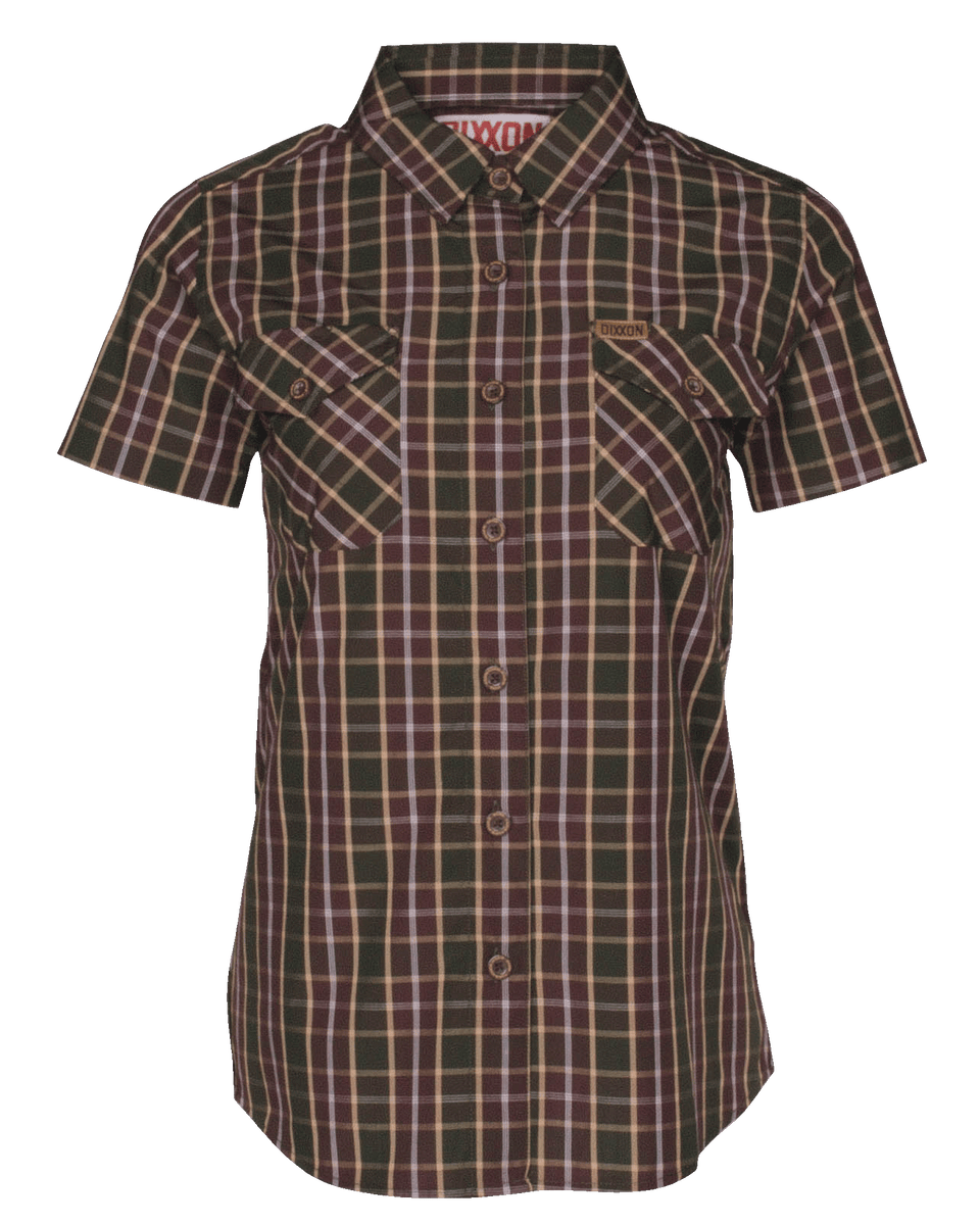 Scotch Bamboo Short Sleeve Button Up Womens Dixxon Canada 7994