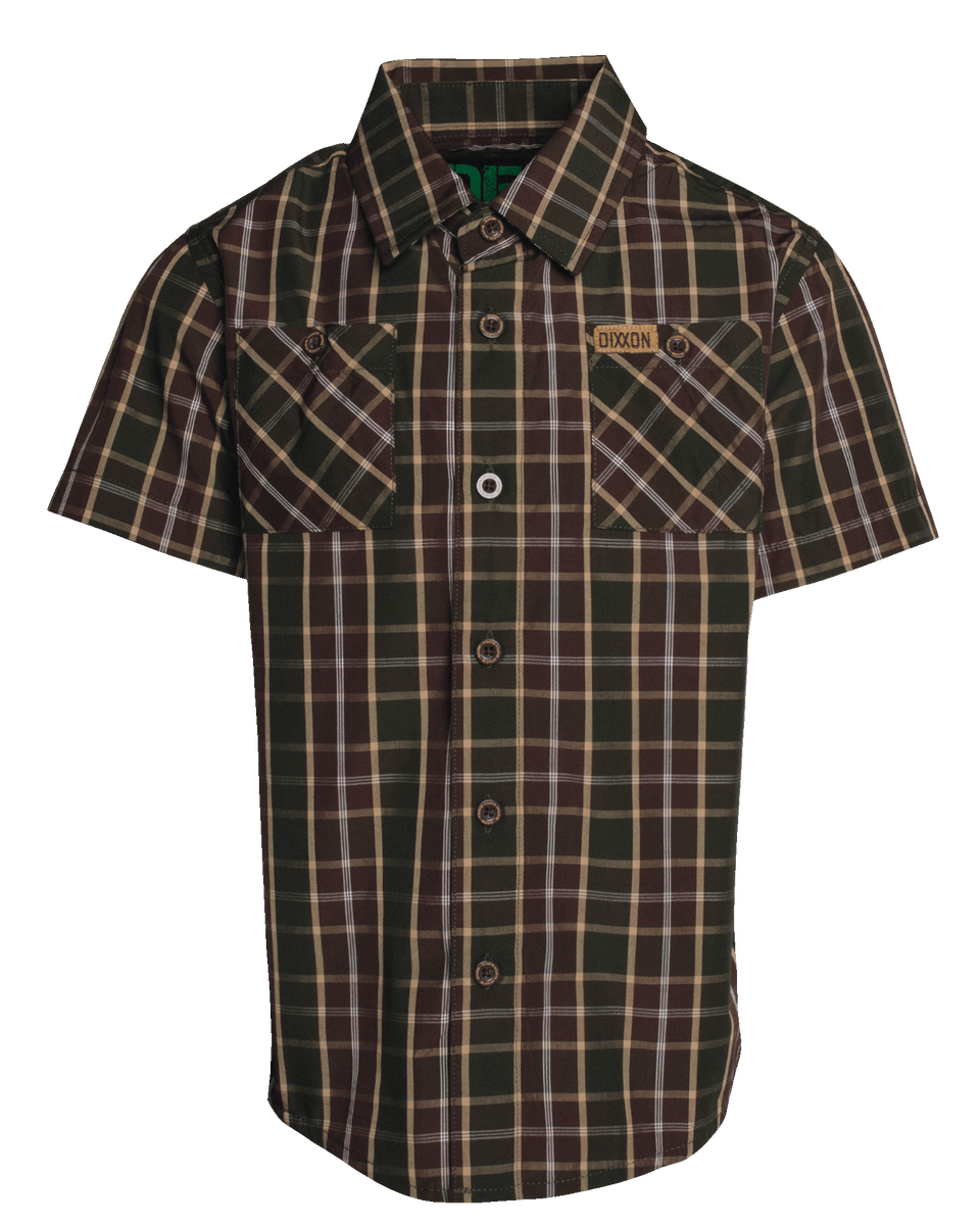 Scotch Bamboo Short Sleeve Button Up Youth Dixxon Canada 2460