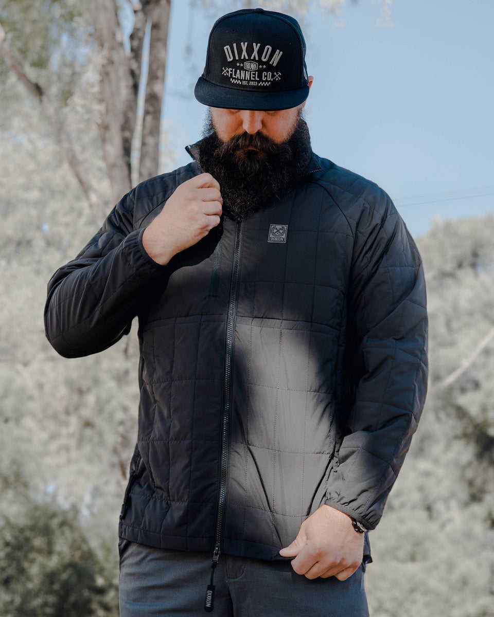 NOMAD PUFFER JACKET BLACK - MENS – Dixxon Canada