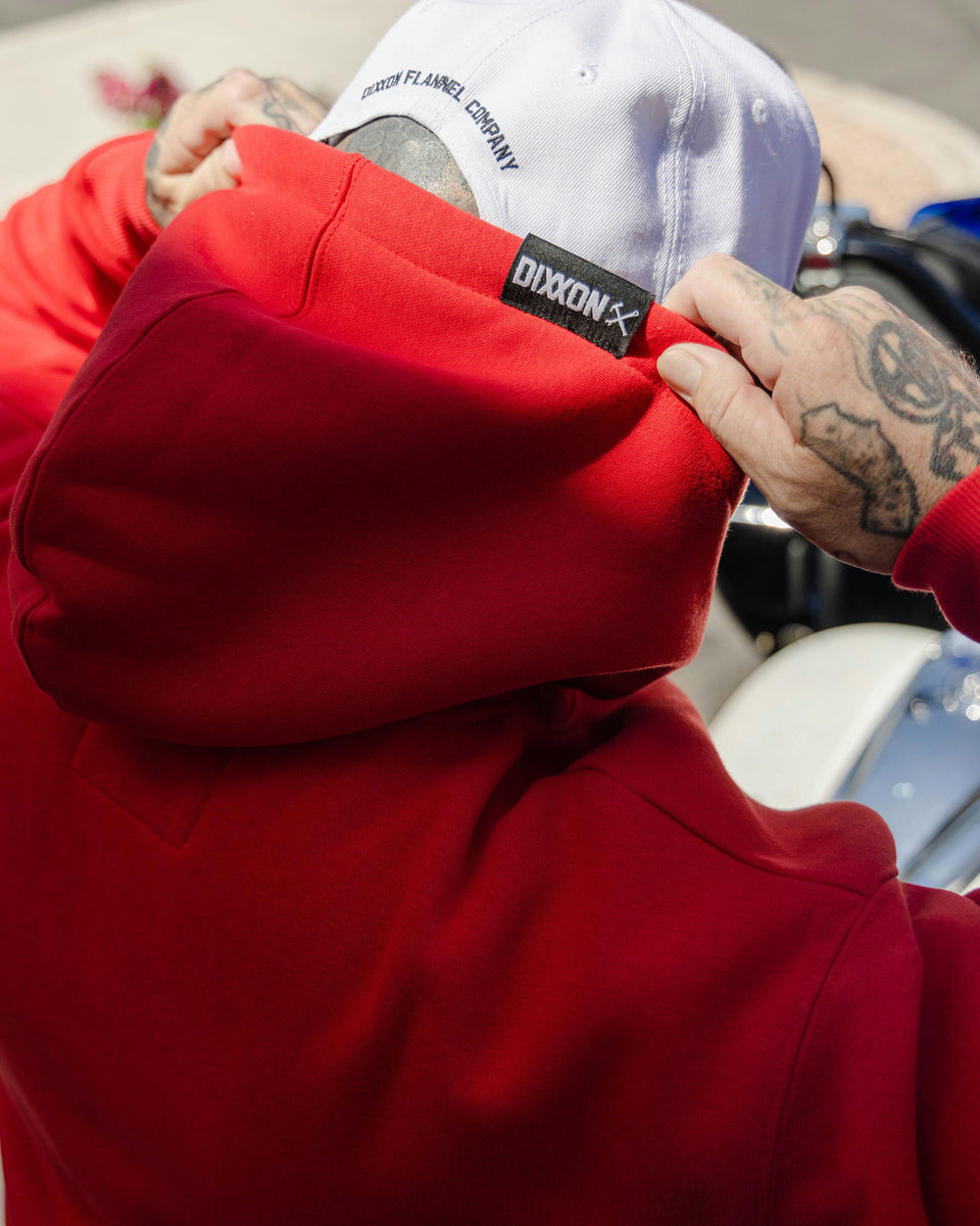 PERFECT HOODIE - RED – Dixxon Canada