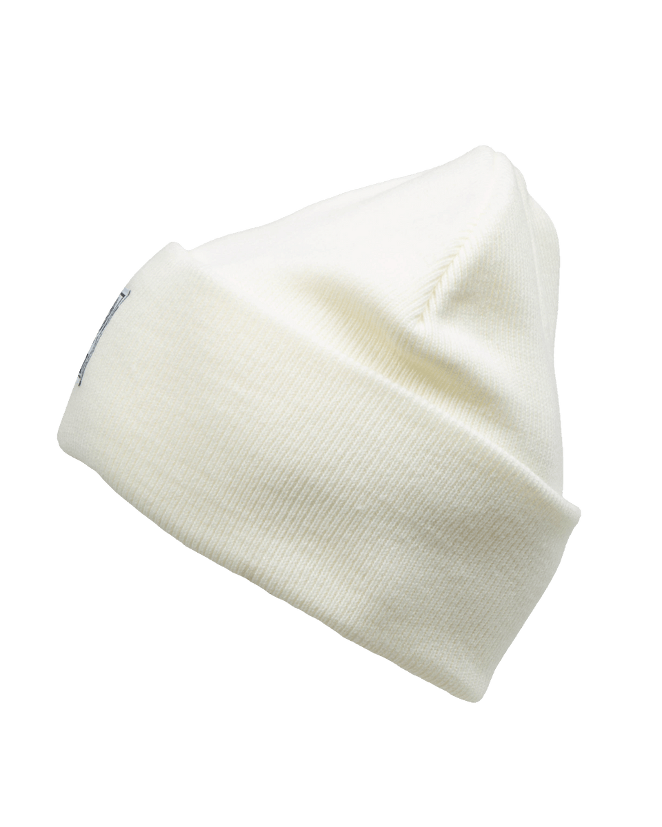 RIBBED BEANIE WHITE – Dixxon Canada