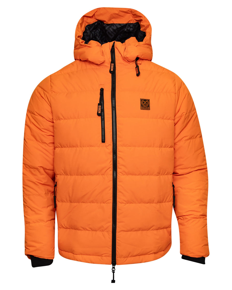 THE RIDGE DOWN JACKET ORANGE - MENS – Dixxon Canada