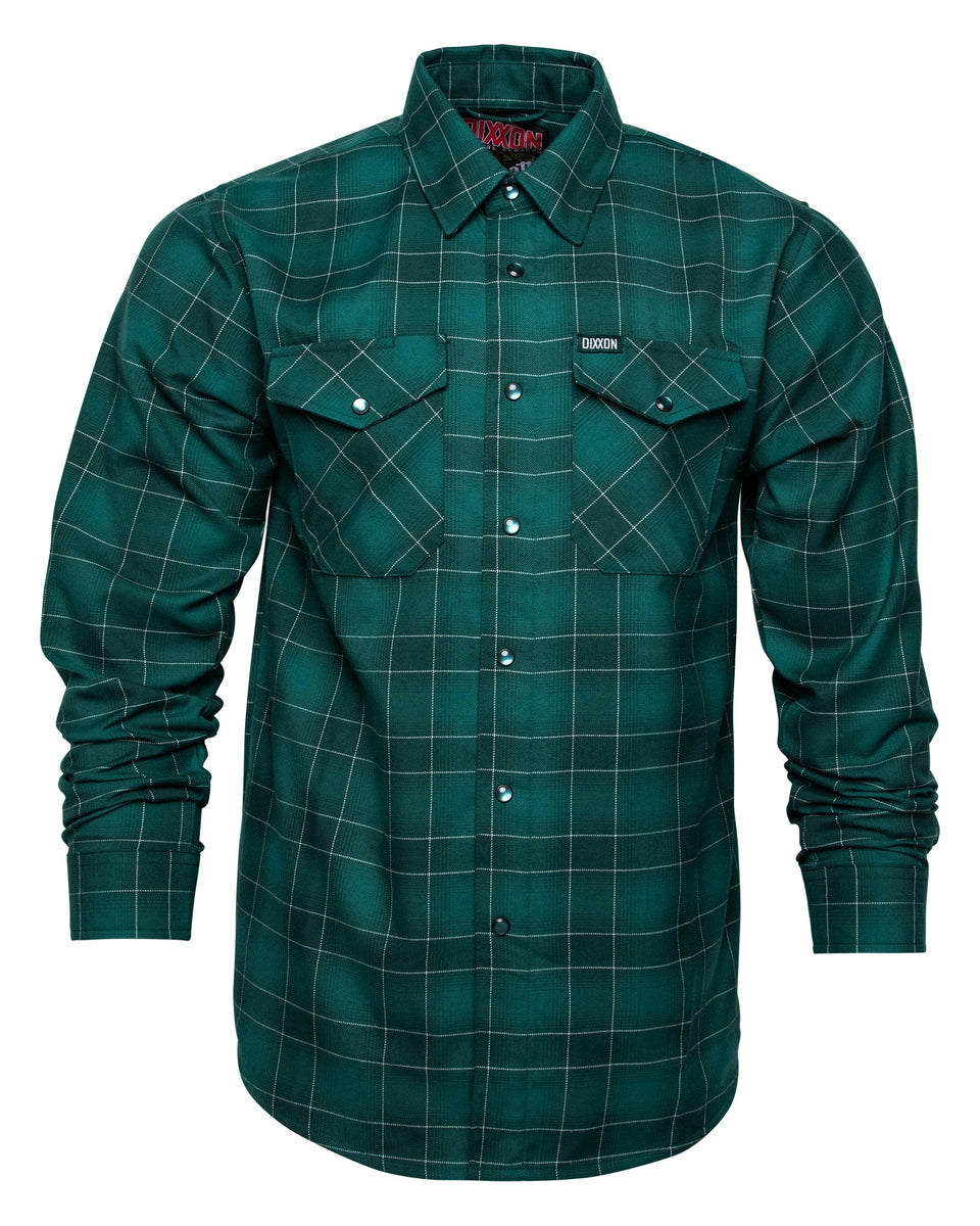 M / used wash flannel check shirts Lサイズ Men's Logan Snap Front Shirt - Stormtech Canada Retail