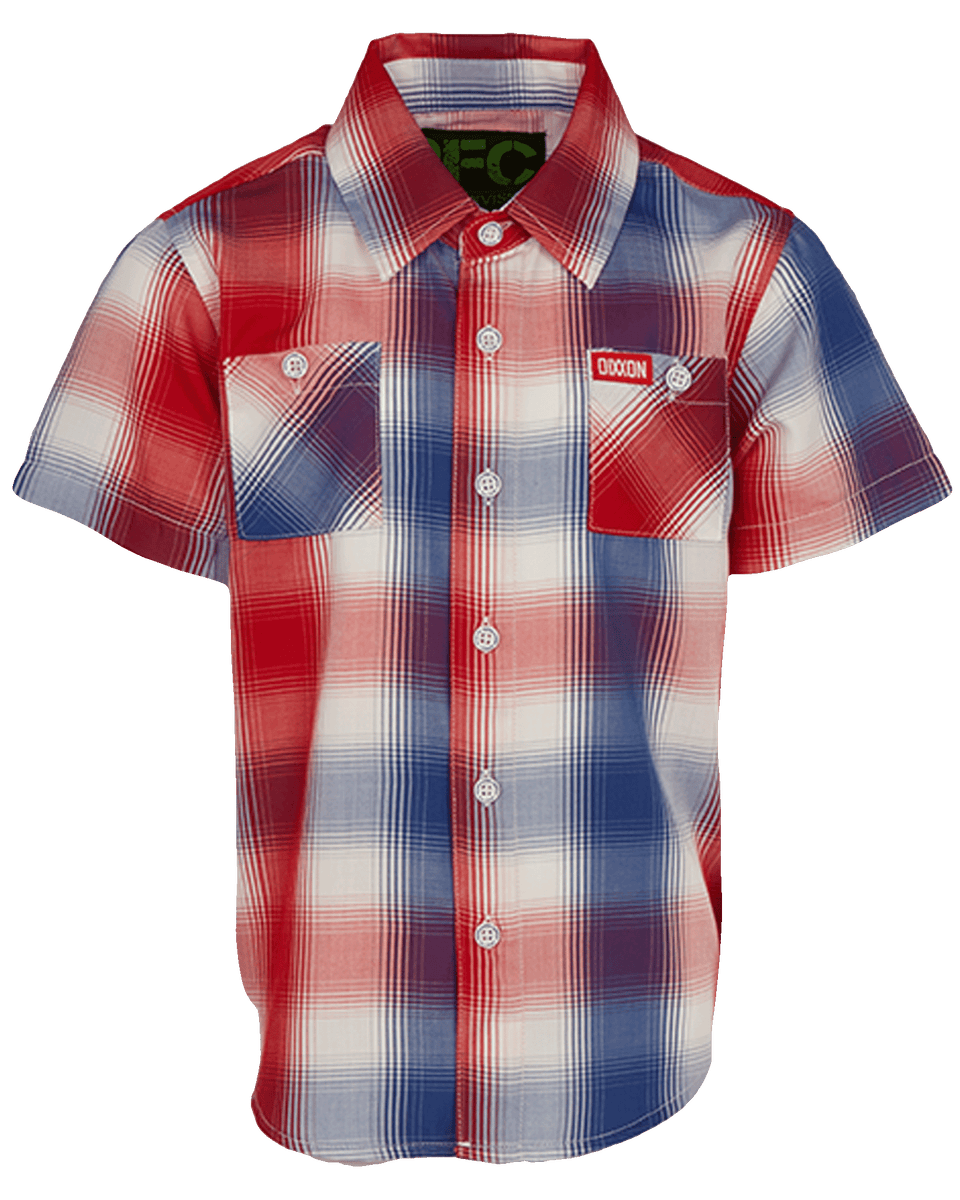 All Star Bamboo Short Sleeve Button Up Youth Dixxon Canada 7437