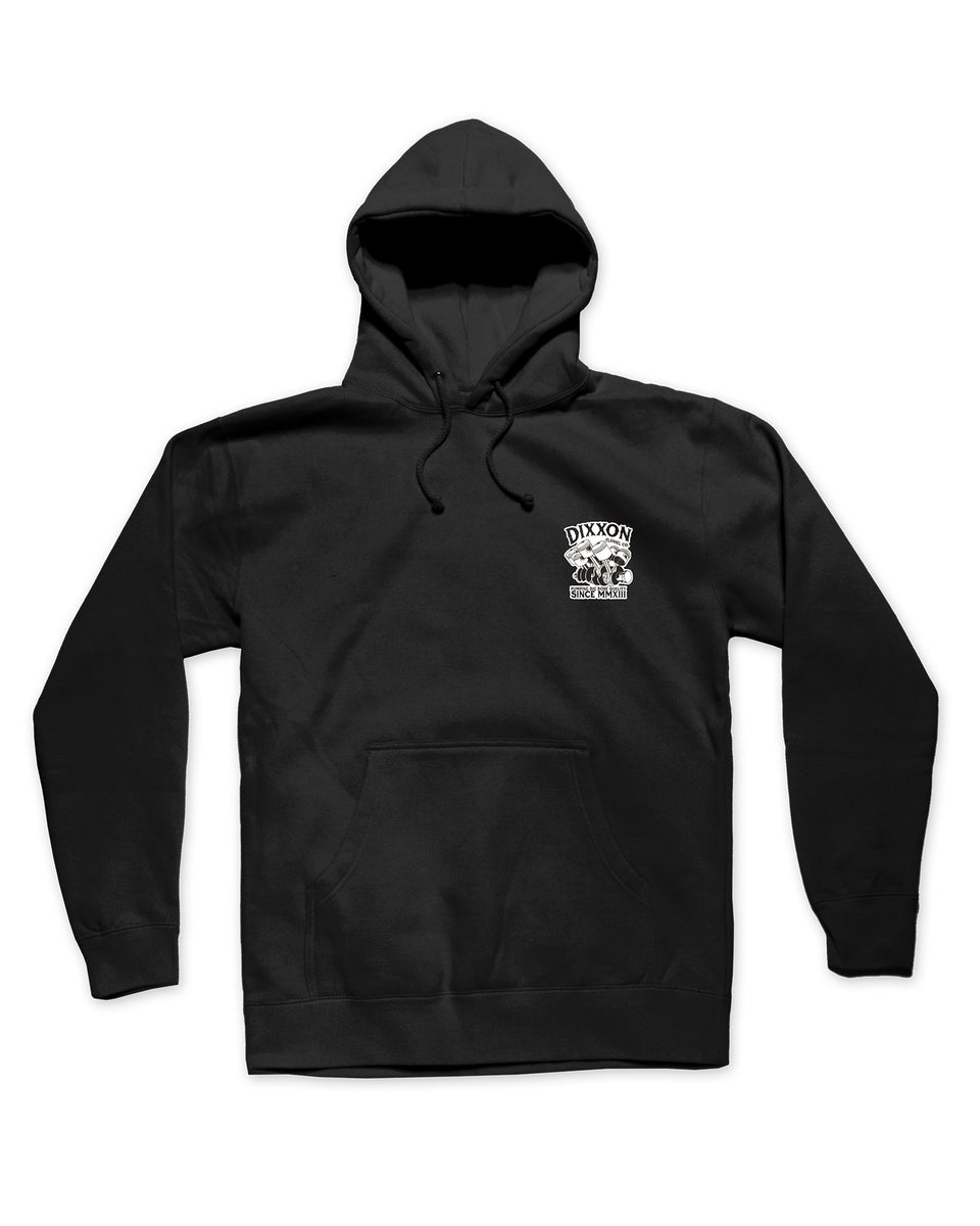 BIG 8 HOODIE BLACK - MENS