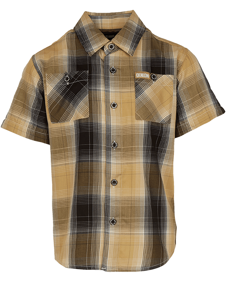 Convoy Bamboo Short Sleeve Button Up Youth Dixxon Canada 5694