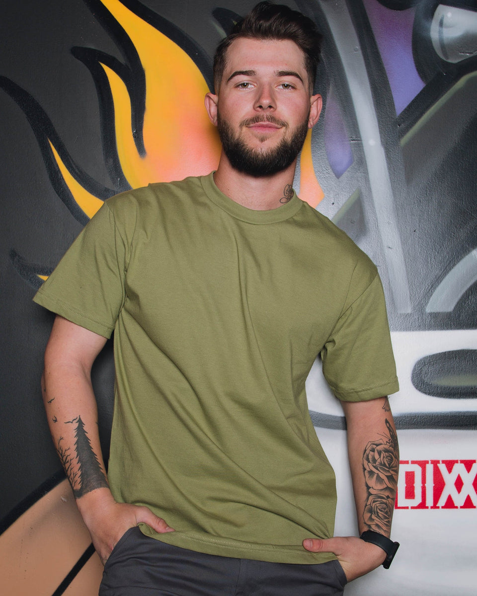 DIXXON THE PERFECT T-SHIRT O.D. GREEN - MENS – Dixxon Canada