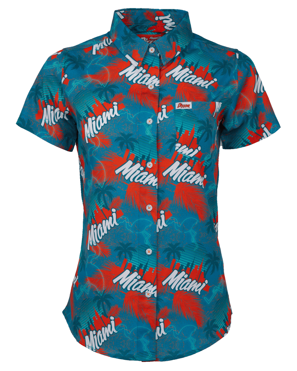 THE VICE SHORT SLEEVE BUTTON UP - WOMENS