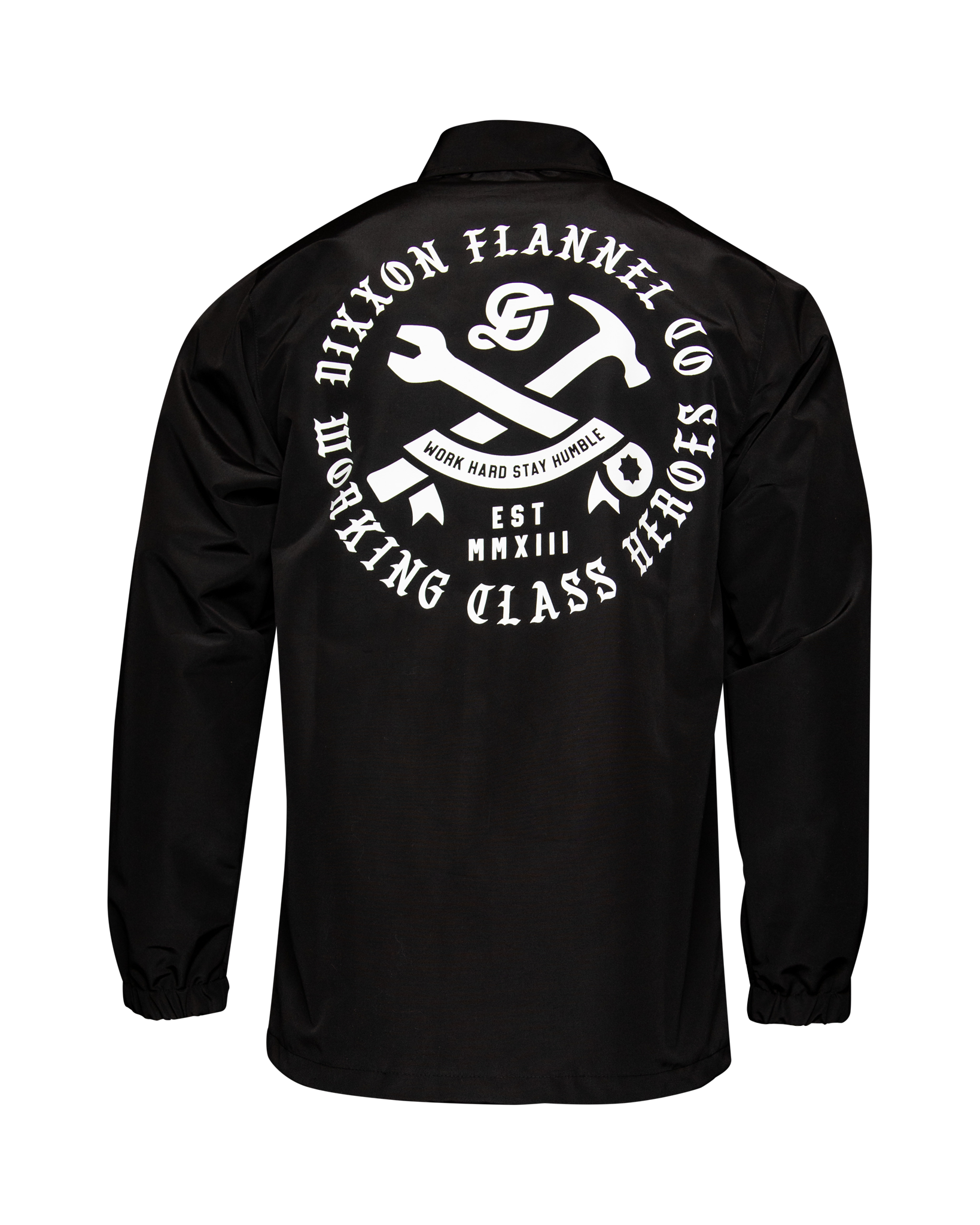 WORKING CLASS COACHES JACKET BLACK - MENS – Dixxon Canada