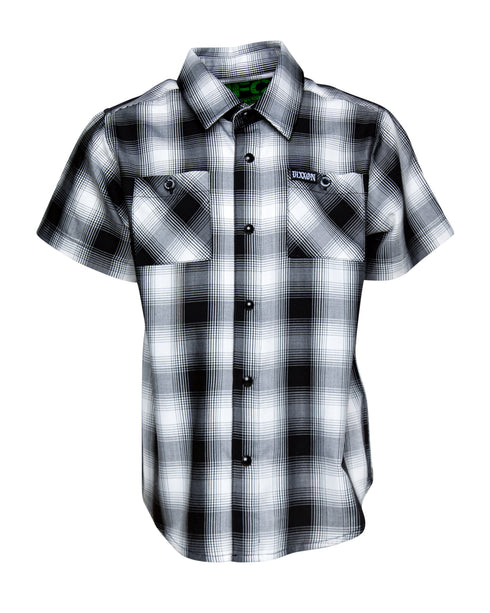 CRENSHAW HERITAGE BAMBOO SHORT SLEEVE BUTTON UP - YOUTH
