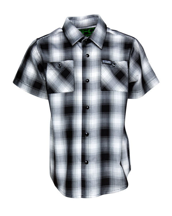 CRENSHAW HERITAGE BAMBOO SHORT SLEEVE BUTTON UP - YOUTH