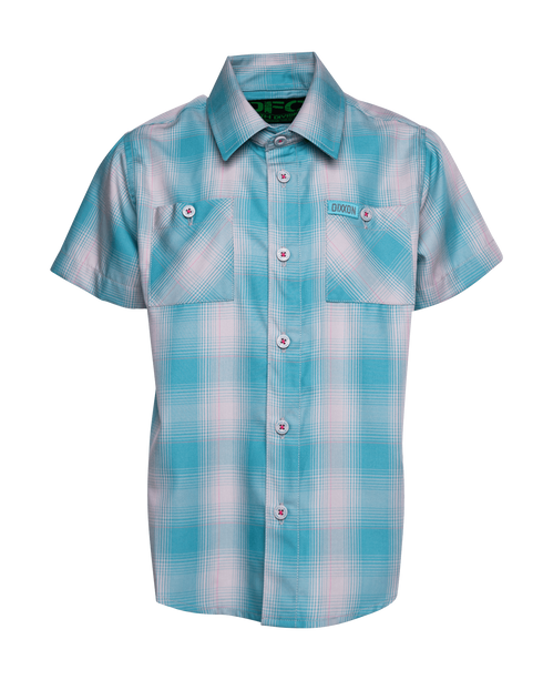 THE CURL BAMBOO SHORT SLEEVE BUTTON UP - YOUTH