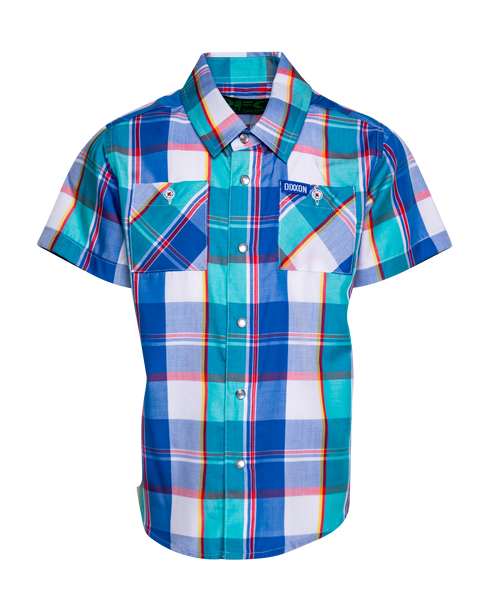 RAM ROD BAMBOO SHORT SLEEVE BUTTON UP - YOUTH