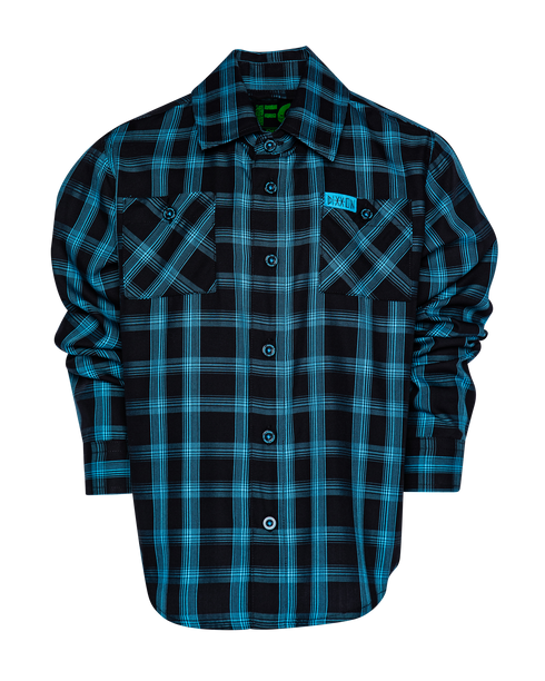 NORDIC BAMBOO LONG SLEEVE BUTTON UP - YOUTH