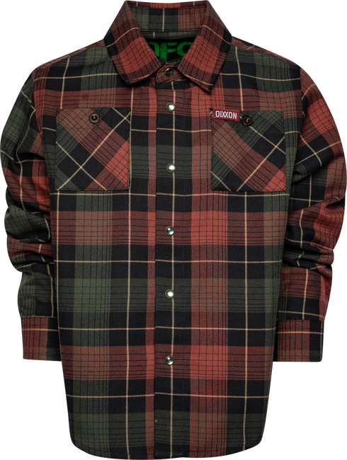 REDWOOD FOREST FLANNEL - THIS LAND SERIES - YOUTH
