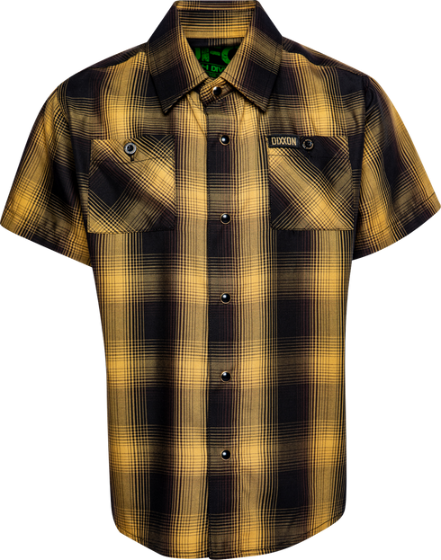 GOLD STANDARD BAMBOO SHORT SLEEVE BUTTON UP - YOUTH
