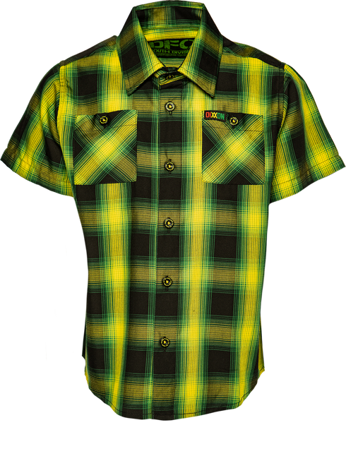 HOPE ROAD BAMBOO SHORT SLEEVE BUTTON UP - YOUTH