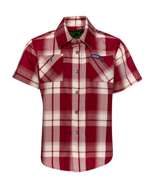 THE VALOR BAMBOO SHORT SLEEVE BUTTON UP - YOUTH