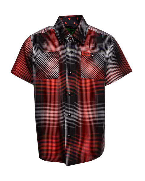 JESTER BAMBOO SHORT SLEEVE BUTTON UP - YOUTH