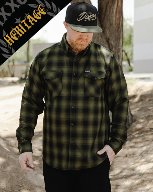 LONE WOLF HERITAGE FLANNEL - MENS