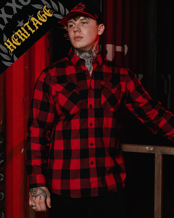 REDRUM HERITAGE FLANNEL - MENS
