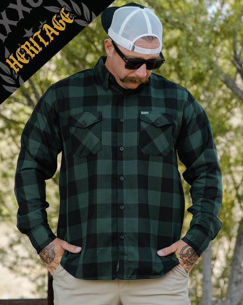 EVERGREEN HERITAGE FLANNEL - MENS