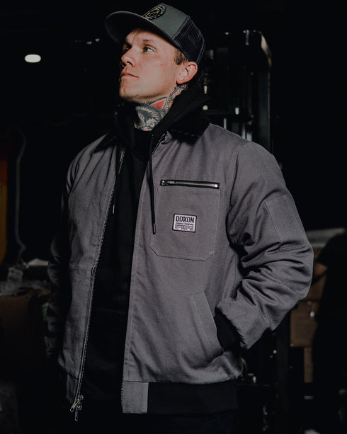 GREY WORKFORCE CHORE COAT - MENS
