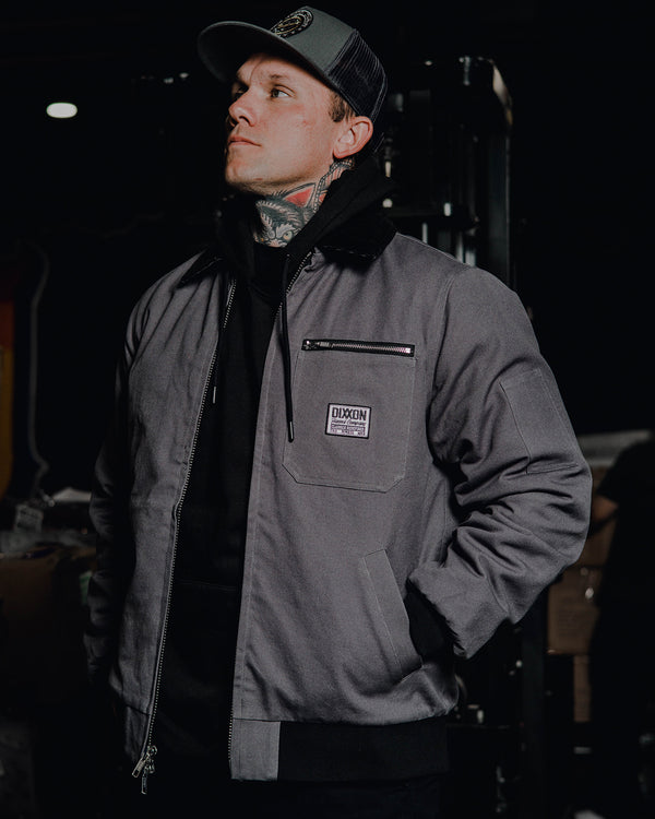 GREY WORKFORCE CHORE COAT - MENS