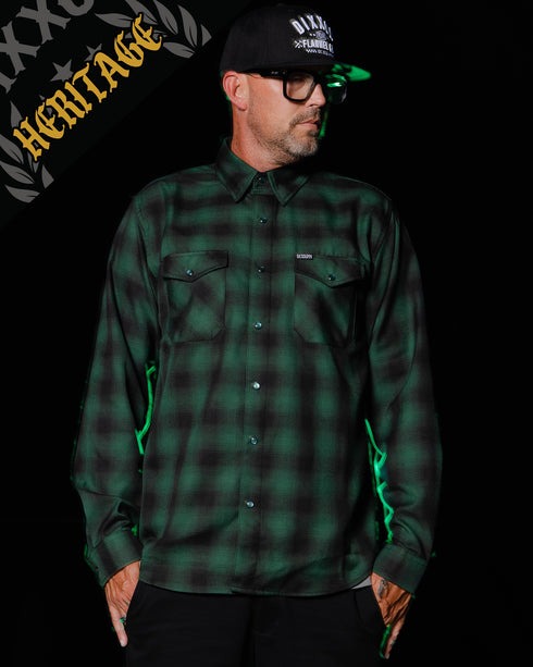 ABSINTHE HERITAGE FLANNEL - MENS