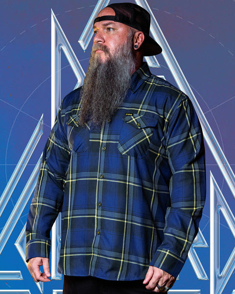 DEF LEPPARD 'ON THROUGH THE NIGHT' FLANNEL - MENS – Dixxon Canada