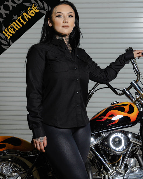 OUTLAW HERITAGE FLANNEL - WOMENS