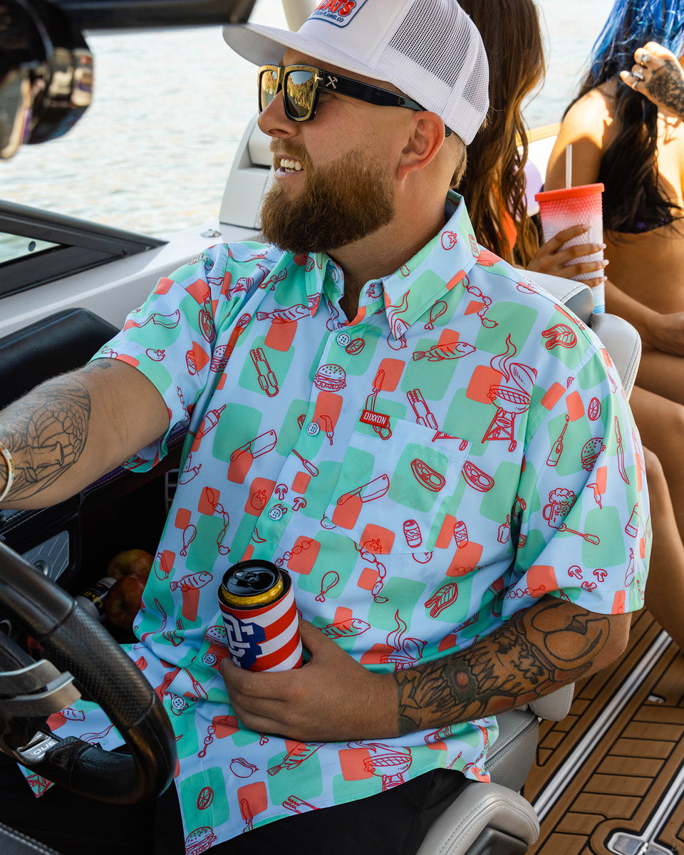 NO BUMMER SUMMER SHORT SLEEVE BUTTON UP - MENS – Dixxon Canada