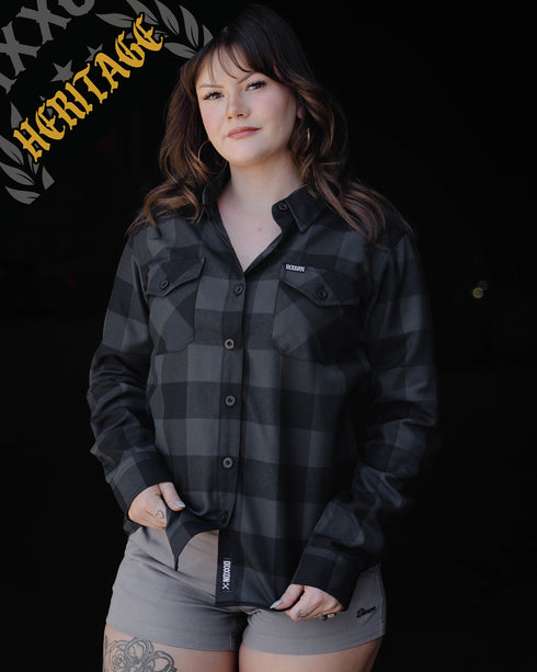MURKED HERITAGE FLANNEL - WOMENS