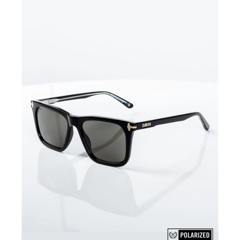 ANVIL SUNGLASSES - POLISHED BLACK/GRAY POLARIZED