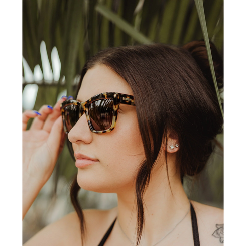 DEVILLE SUNGLASSES - TORTOISE/BRONZE
