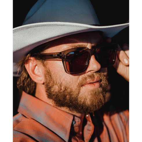 ELDO SUNGLASSES - GRAY SMOKE/BRONZE