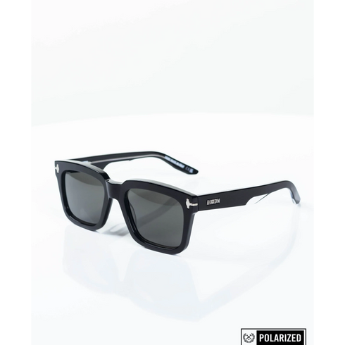 ELDO SUNGLASSES - POLISHED BLACK/GRAY POLARIZED