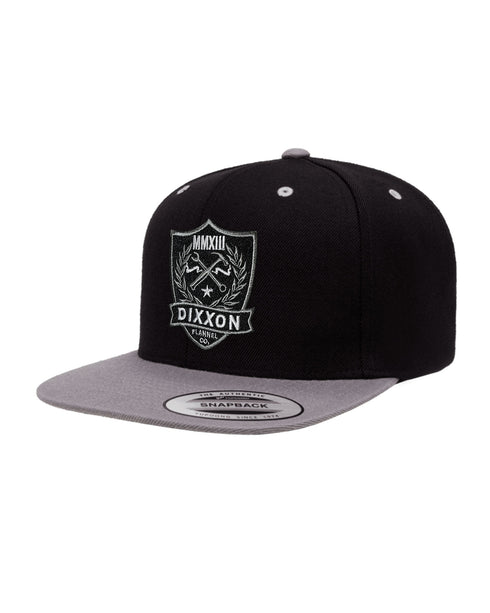SHIELD HAT - BLACK/GREY