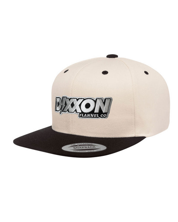 BOLT HAT - NATURAL/BLACK